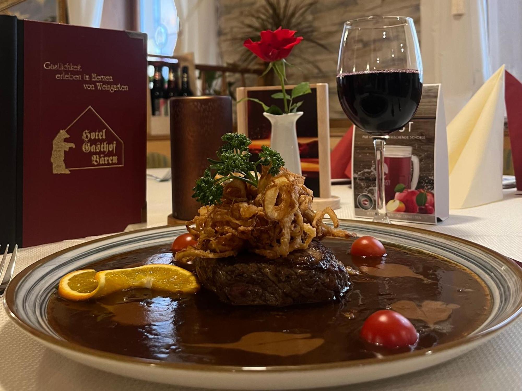 Hotel Gasthof Baeren Weingarten  Kültér fotó